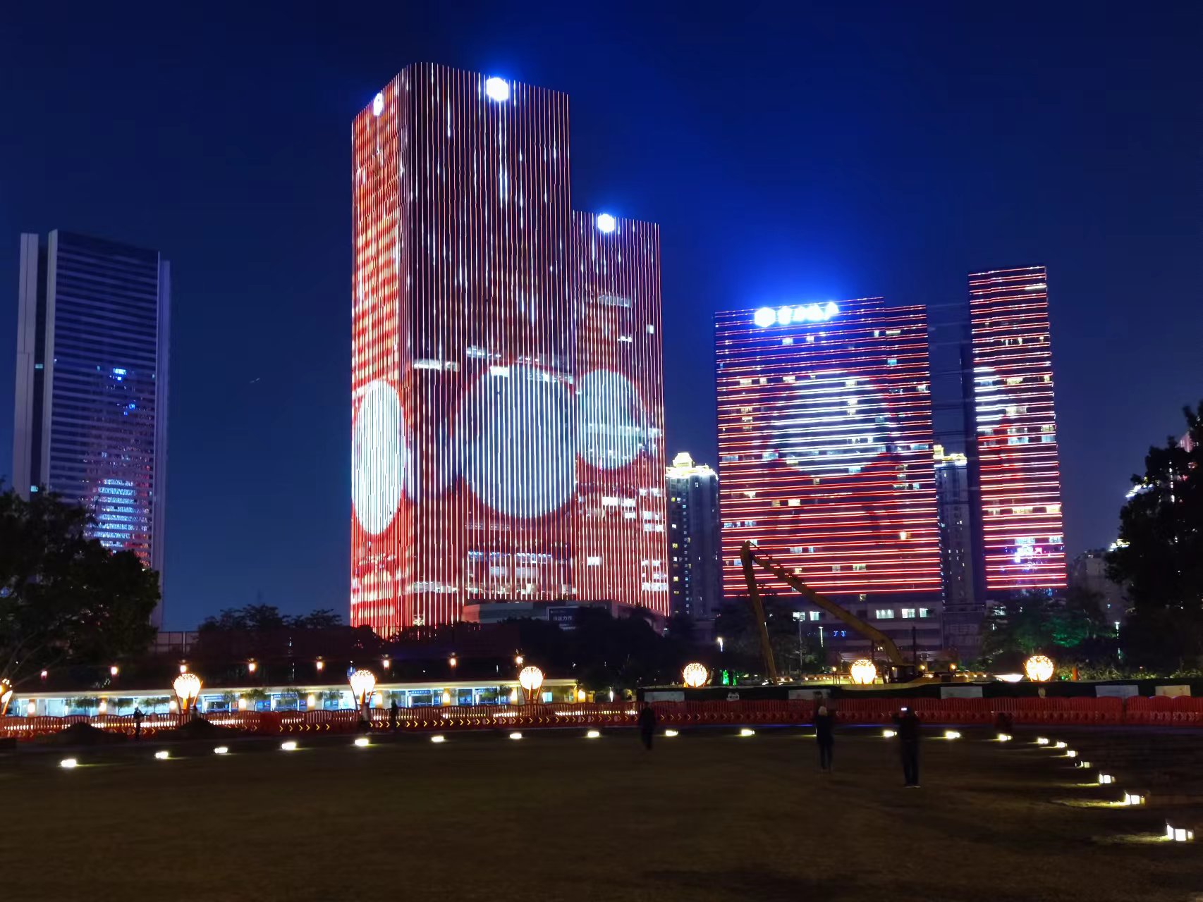 佛山(shān)南海區(qū)千燈湖(hú)燈光亮化工(gōng)程